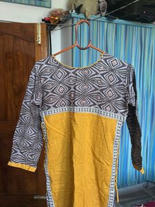 Geometric Print Kurti
