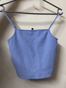 Ribbed crop top