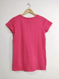 Fig Women Pink T-Shirt