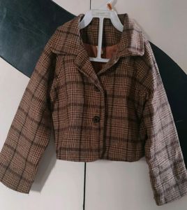 Girls Wool Jacket And Frock