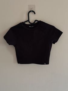 Black Crop Top