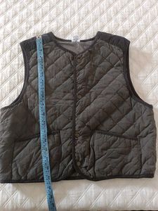 padded half jacket