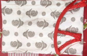 Sleeveless Long Cotton Kurti