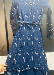 Cute Navy Blue Dress