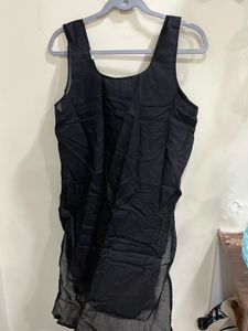 Black Chikankari Kurta