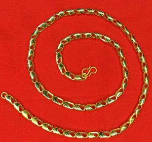 Gold Plated Chain With Ganesh Pandant