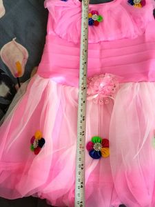 New Pink Flower Girl Dress 👗