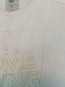 Ombre Graphic Sweatshirt