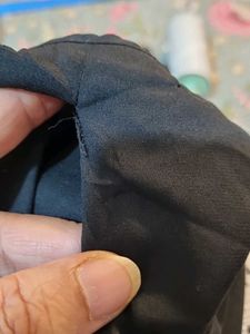 Zara Knit Black High Low Top