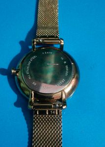 Fossil Jacqueline ES4352 quartz watch with a silve