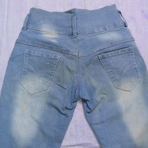 Skinny Distressed Jeans For Women