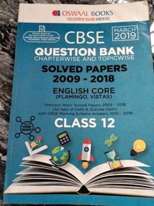 Oswaal Cbse Question Bank English Core