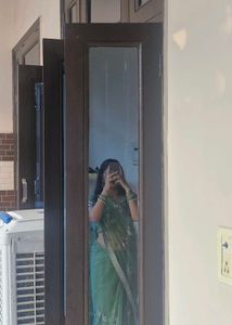 Elegant Green Saree