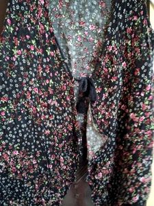 Multi Floral Shrug For Women