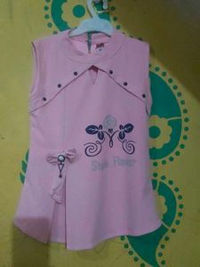Pink 'Style Flower' Toddler Dress
