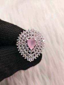 Pure Silver Ladies Ring