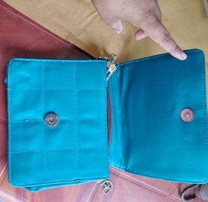 Stylish Blue Crossbody Bag
