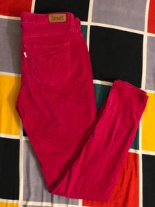Pink Corduroy Pants