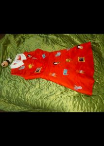 Imported Korean New With Tags Red Dress