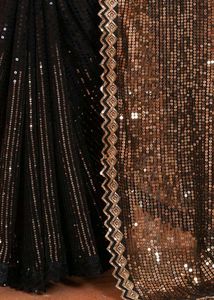 Sequence Wedding Wear Saree