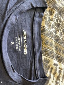 JACK&amp;JONES original brand logo print tee