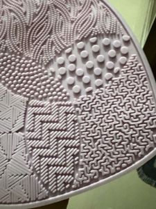 Heart Brush Cleaning Pad