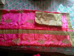 Saree With Blouse Piece