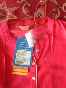rangriti vehicle print long kurti