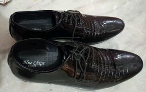 Men Height Increasing Lace Up Shoes