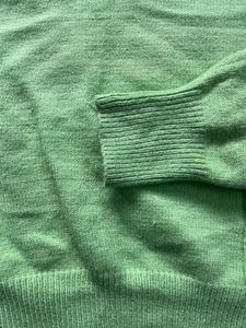 Cropped Crew Neck Sweater