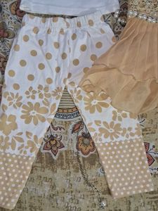 Beautiful 3 PC Party Wear For Baby Girl