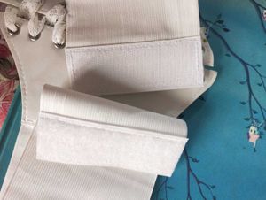 White Corset Belt