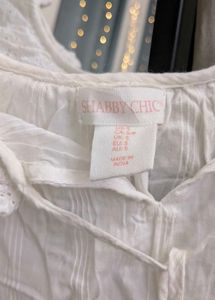 Nightsuit White Lace Trim