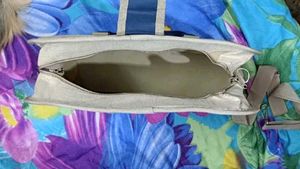 Elegant Beige Colour Jute Handbag