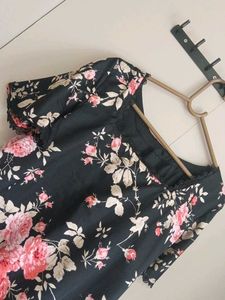 Floral Print Midi Dress fresh