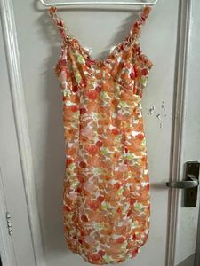 Ruffle Slip Dress