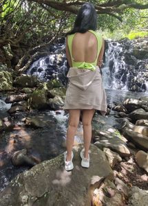 Hot Back Crop Top