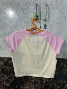 Just A Girl Cropped Tee