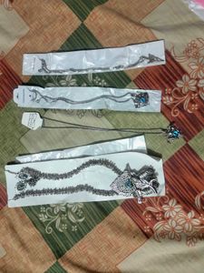 Silver Tone Four Jewelry Sets
