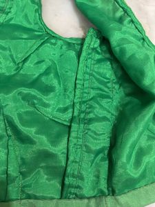 Designer Green Blouse