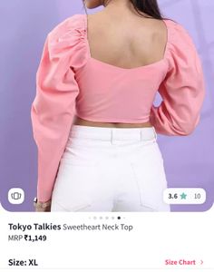 Pink Sweetheart Top New