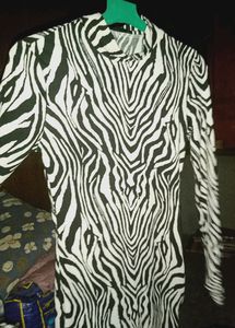Zebra 🦓 Print Shein Bodycon Dress Party Wear