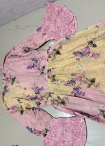 beautiful floral gown🦋💕