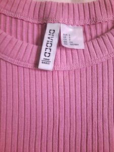 H&amp;M Ribbed Crop Top