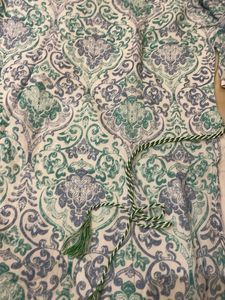 Patterned Midi Dress