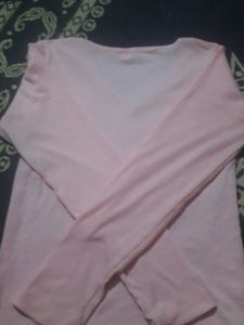 Cute Deer Print Long Sleeve Top