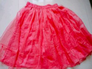 Cute Puchu Style Top And Skirt Set