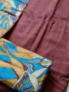 Brown Dress Material