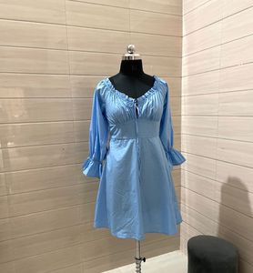 Shein Pintresty 🌸Blue Mini Dress