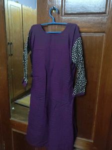 Elegant Purple Kurta